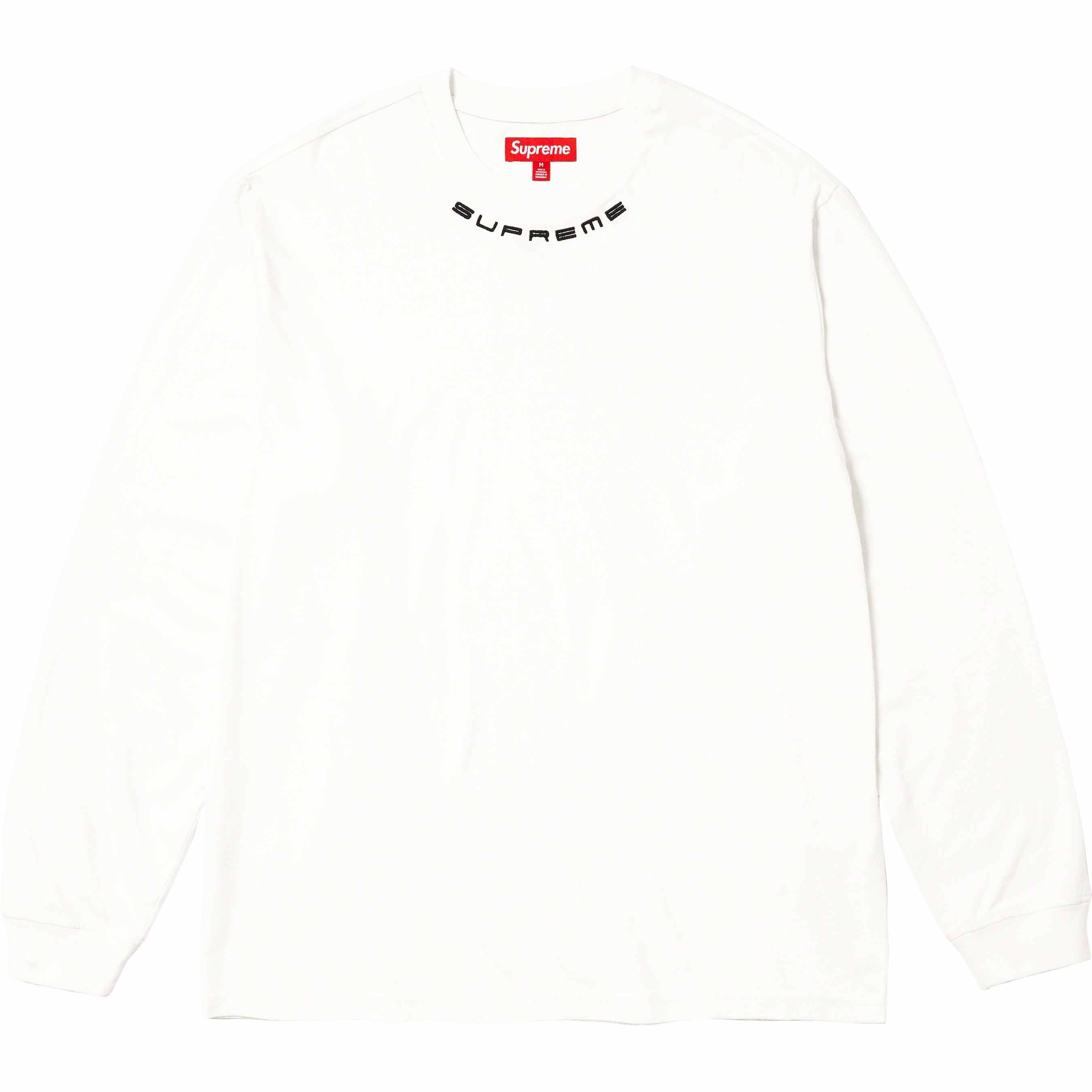 Collar Logo L/S Top view 7